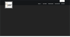 Desktop Screenshot of gordon-james.com